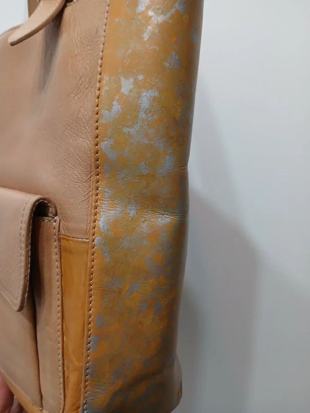 Valerie Stevens Leather Satchel🤎